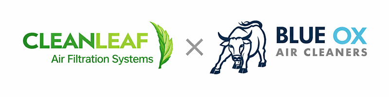 CleanLeaf and Blue Ox logos